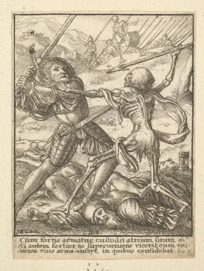The Knight, from "Dance of Death"