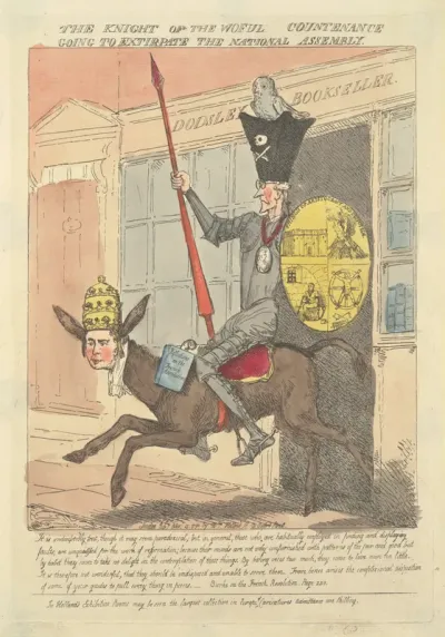 The Knight of the Woeful Countenance Going to Extirpate the National Assembly