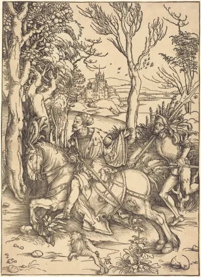 The Knight on Horseback and the Lansquenet
