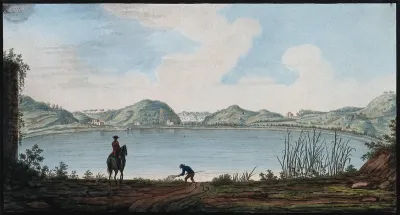 The lake of Agnano