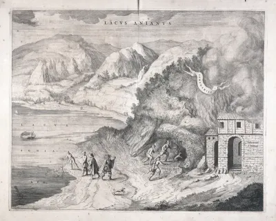 The lake of Agnano