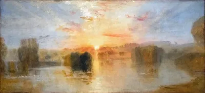 The Lake, Petworth, Sunset; Sample Study