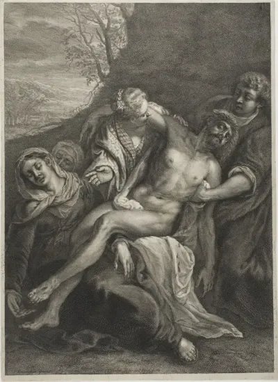 The Lamentation, from Cabinet Reynst