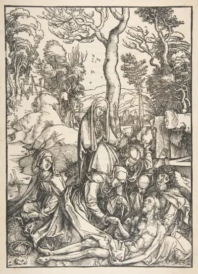 The Lamentation, from "The Large Passion"