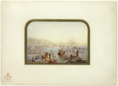 The Landing of Her Majesty and Her Royal Highness Prince Albert, in Ireland