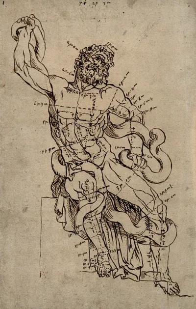 The Laocoön sculpture