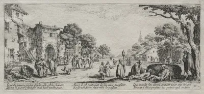 The Large Miseries of War: The Beggars and the Dying
