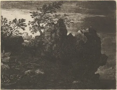 The Large Rock at the River