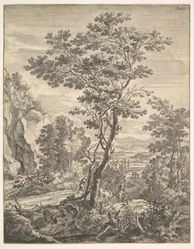 The Large Tree, from "Upright Italian Landscapes"