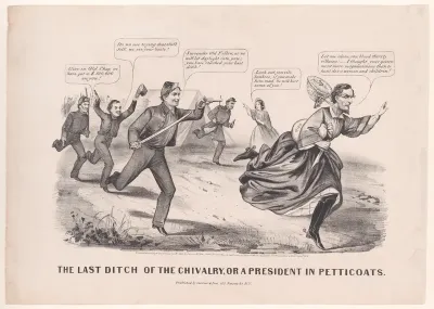 The Last Ditch of the Chivalry, or a President in Petticoats