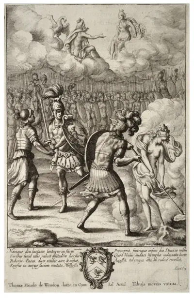 The Last Fight of Aeneas and Turnus (State 1)