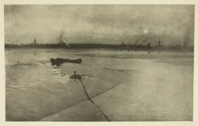 The Last of the Ebb-Great Yarmouth from Breydon