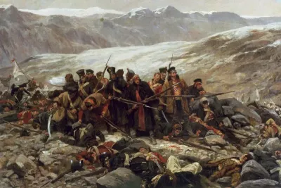 The Last Stand of the 44th Foot at Gundermuck, 1842