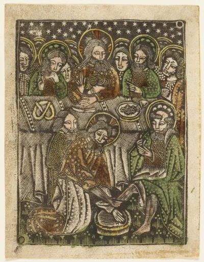 The Last Supper and Christ Washing the Feet of the Apostles