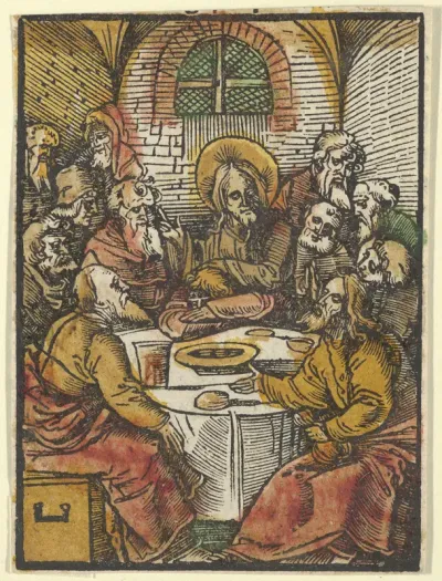 The Last Supper, from Das Plenarium