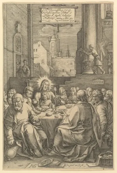 The Last Supper, from "The Passion of Christ"