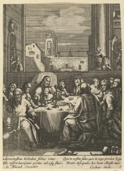 The Last Supper, from "The Passion of Christ"