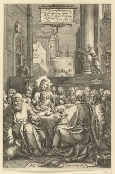 The Last Supper, from "The Passion of Christ"