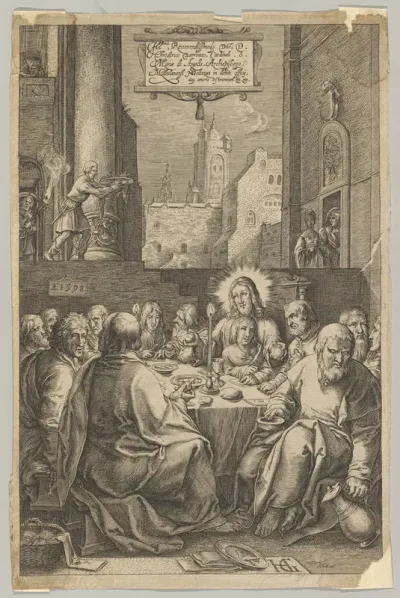 The Last Supper, from "The Passion of Christ"