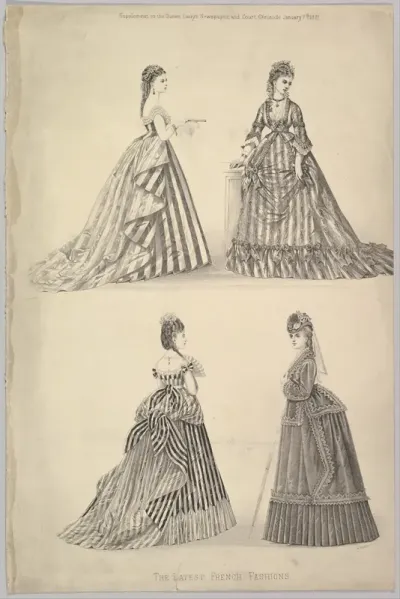 The Latest French Fashions from The Queen, The Lady's Newspaper and Court Chronicle