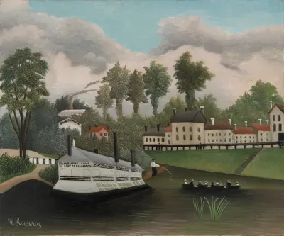 The Laundry Boat of Pont de Charenton