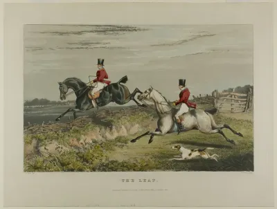 The Leap, from the series Fox Hunting