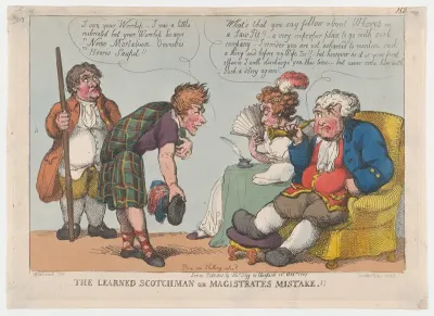 The Learned Scotchman, or Magistrates Mistake!