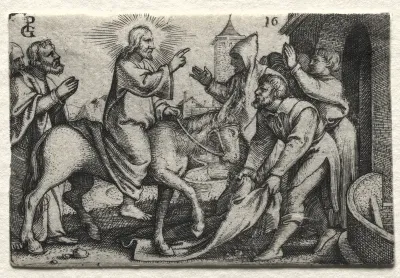 The Life of Jesus Christ:  Christ Entering Jerusalem