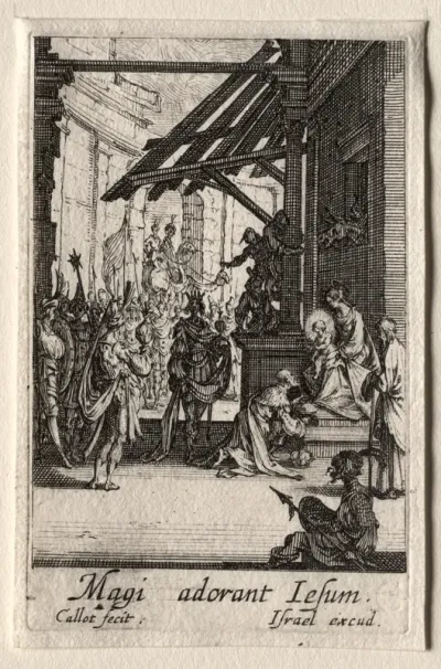 The Life of the Virgin:  The Adoration of the Magi