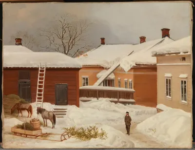 The Liljenstrand House in Winter