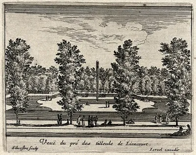 The lime tree park at Liancourt
