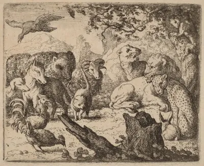 The Lion Announces a Peace