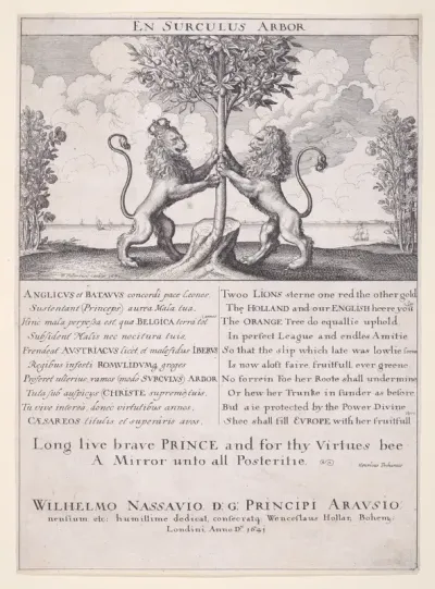 The Lions of England and Holland (En Surculus Arbor)