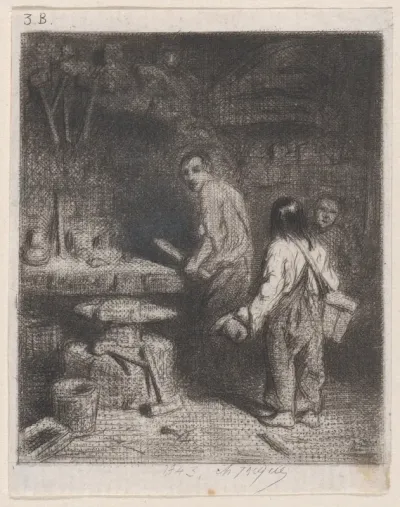 The Little Blacksmith