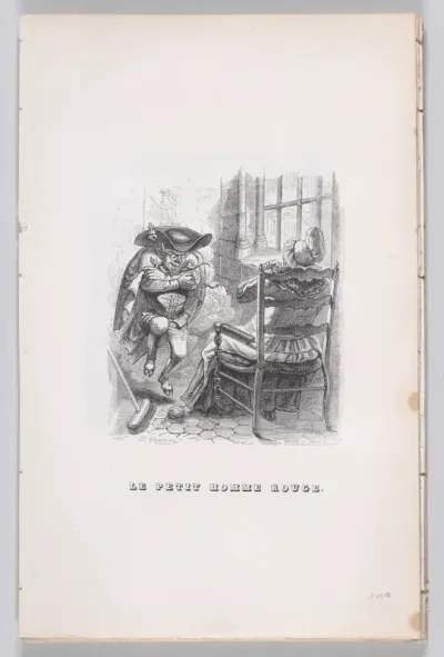 The Little Red Man, from "The Complete Works of Béranger"