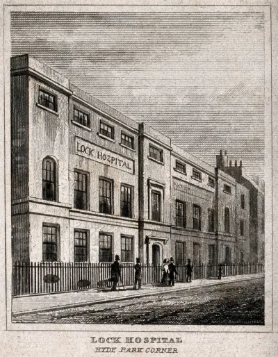 The Lock Hospital, Hyde Park Corner, Westminster