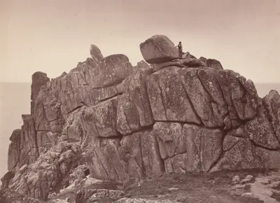The Logan Rock, South Coast of Cornwall