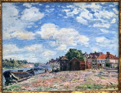 The Loing at Saint-Mammès