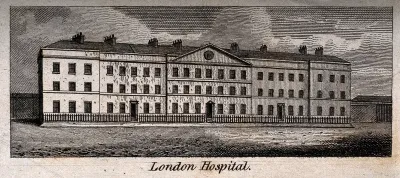 The London Hospital, Whitechapel: the facade