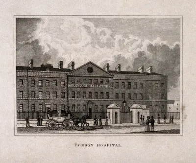 The London Hospital, Whitechapel: the facade