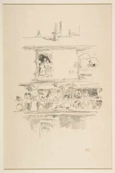 The Long Balcony (Paris Windows, The Long Balcony)