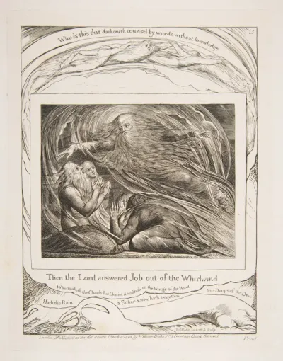 The Lord Answering Job out of the Whirlwind