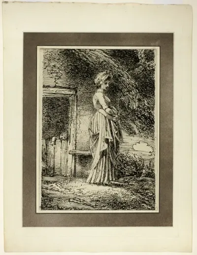 The Lost Apple, from the first issue of Specimens of Polyautography