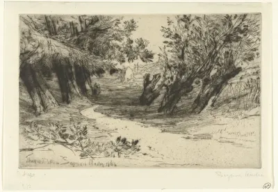 The lovers' walk
