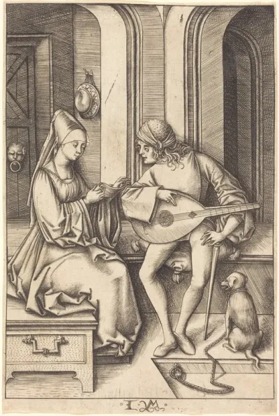 The Lute Player and the Singer