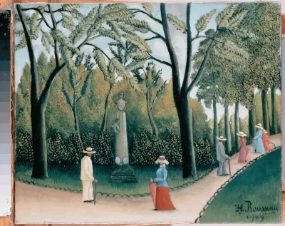 The Luxembourg Gardens, Monument to Chopin