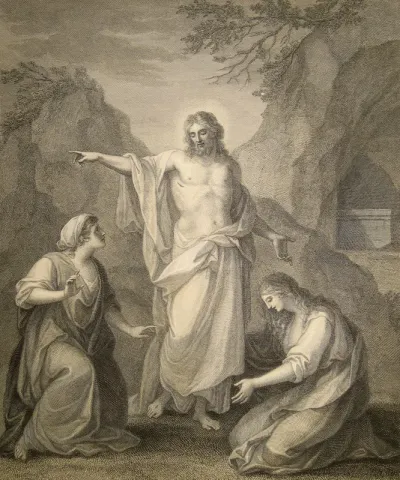 The Macklin Bible -- Christ Appearing to the Marys