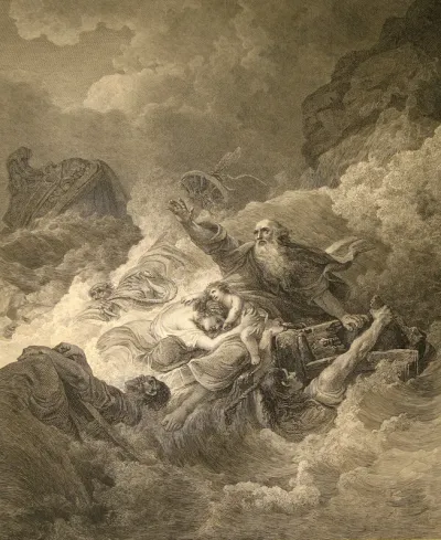 The Macklin Bible -- The Shipwreck of St. Paul