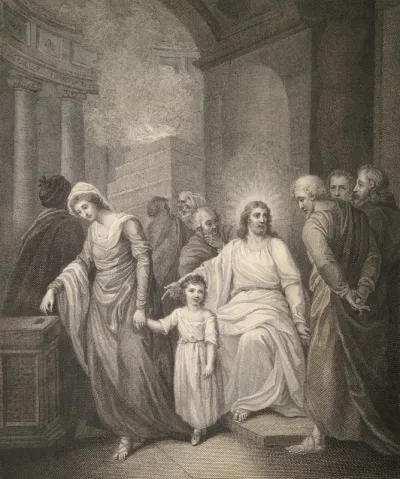 The Macklin Bible -- The Widow's Mite