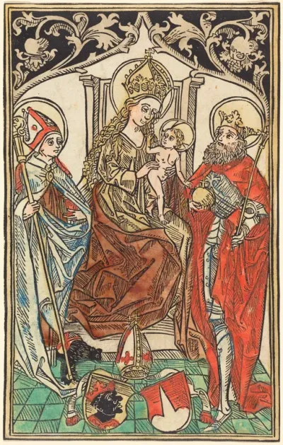 The Madonna and Child Enthroned, with Saints Corbinian and Sigismund
